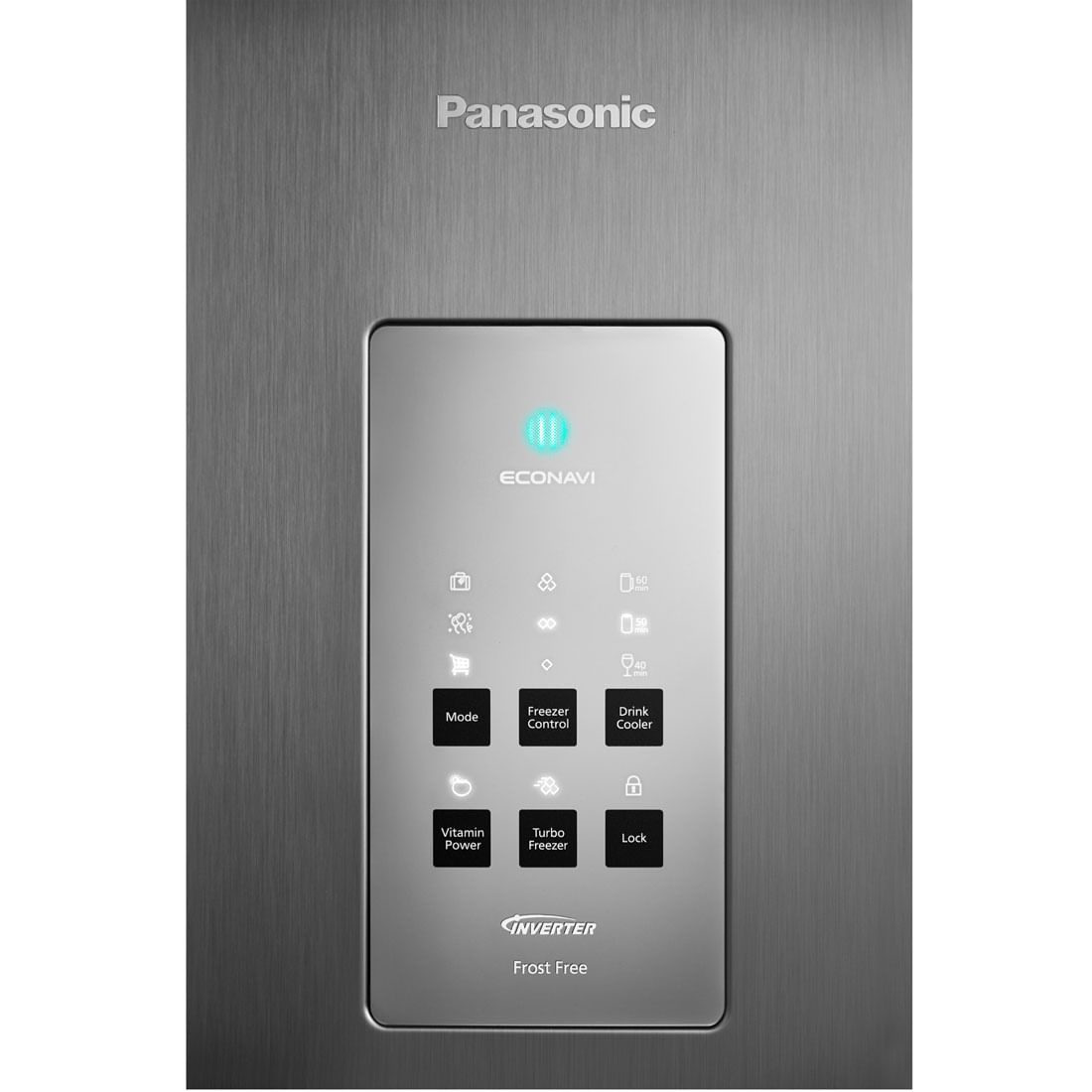 Geladeira-Panasonic-NR-BB53PV3XA-Bottom-Freezer-Frost-Free-425-Litros-Aco-Escovado