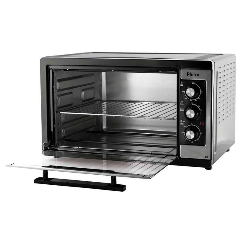 Forno-Eletrico-de-Mesa-Philco-46-Litros-com-timer-ate-90-minutos-Preto