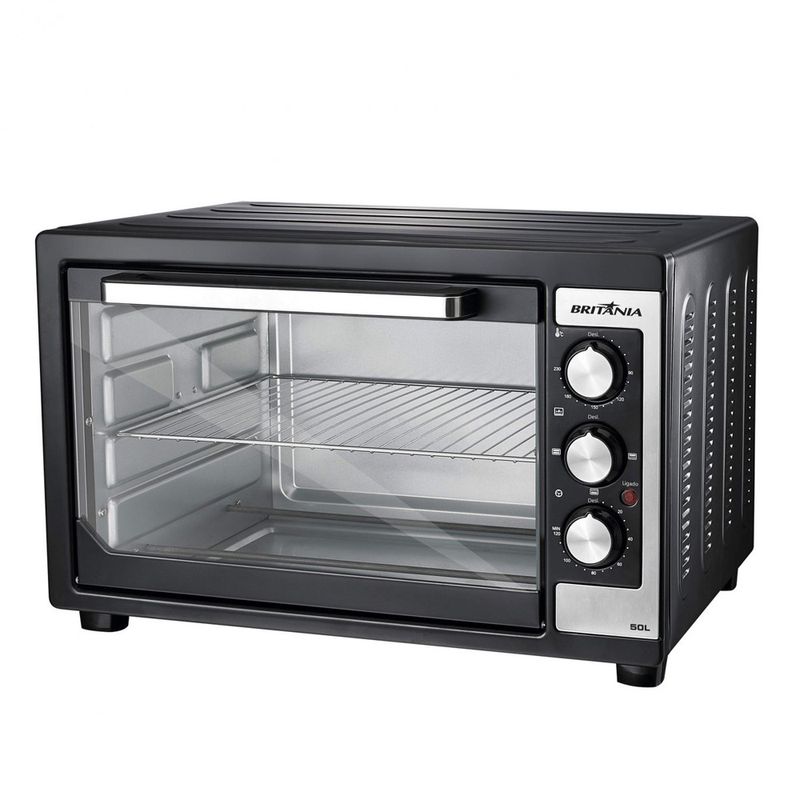 Forno-Eletrico-de-Mesa-Britania-50L-com-timer-de-120-minutos---Preto