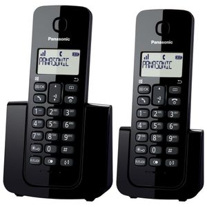 Telefone Panasonic Sem fio com Identificação de Chamadas + 1 Ramal