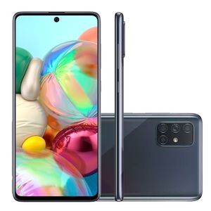 Smartphone Samsung Galaxy A71 Tela 6,7", 128GB, 6GB RAM, Octa Core, Câmera Quádrupla e Selfie 32MP