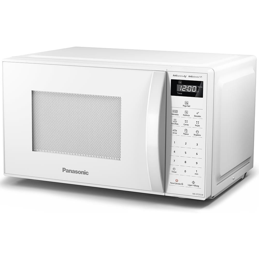 Forno de Micro-ondas Panasonic NN-ST25LWRU com Desodorizador, 21 Litros