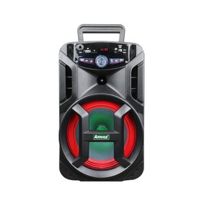 Caixa Amplificada AMVOX ACA 188 Gigante, 180W, Bluetooth, USB