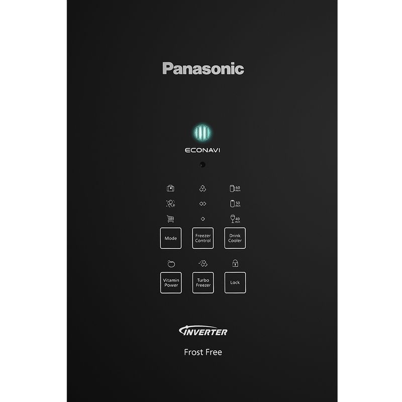 Geladeira-Panasonic-NR-BB53GV3B-Bottom-Freezer-Frost-Free-425-Litros-Black-Glass-2