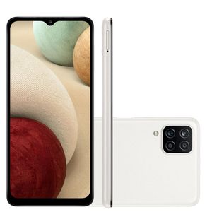 Smartphone Samsung Galaxy A12 Tela de 6.5", 64GB, Octa Core, 4GB RAM, Câmera Quadrupla