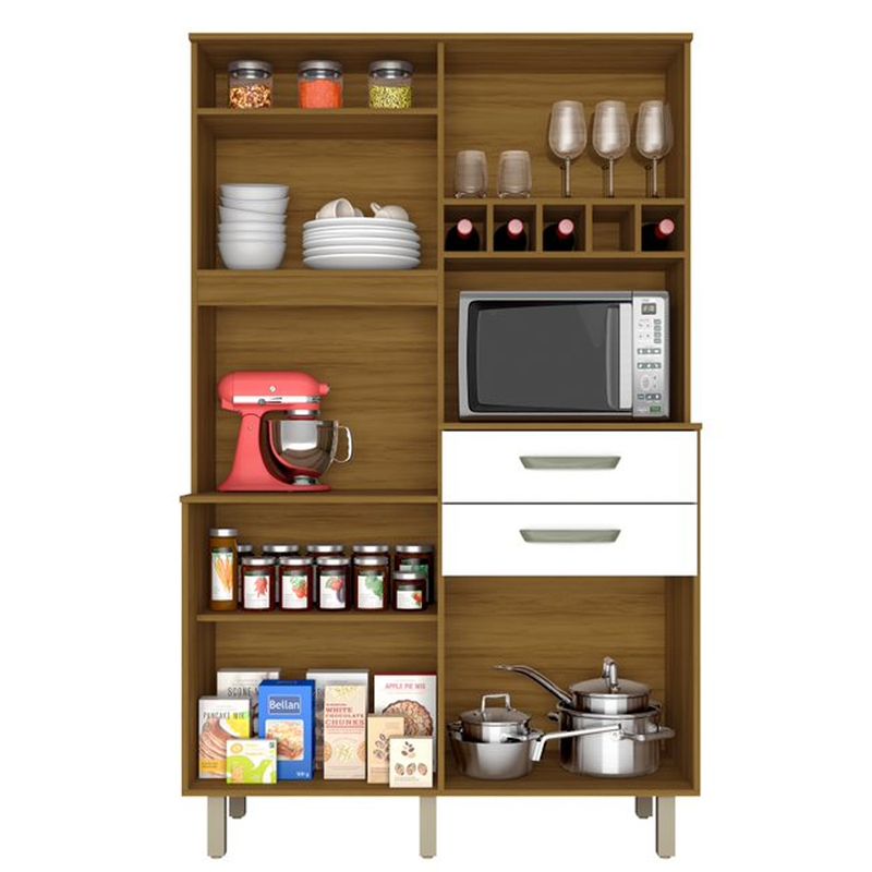 Cozinha-Nesher-Smart-JR-4-Portas-2-Gavetas-com-Nicho-para-Forno-e-Adega-freijo-com-branco-2