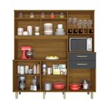 Cozinha-Nesher-Smart-05-Portas-e-02-Gavetas-com-Nicho-para-Microondas-e-Adega-freijo-com-grafite-2