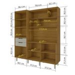 Armario-de-Cozinha-Nesher-Loft-Imperatriz-com-Nicho-para-Microondas-2-Gavetas-e-6-Portas-2