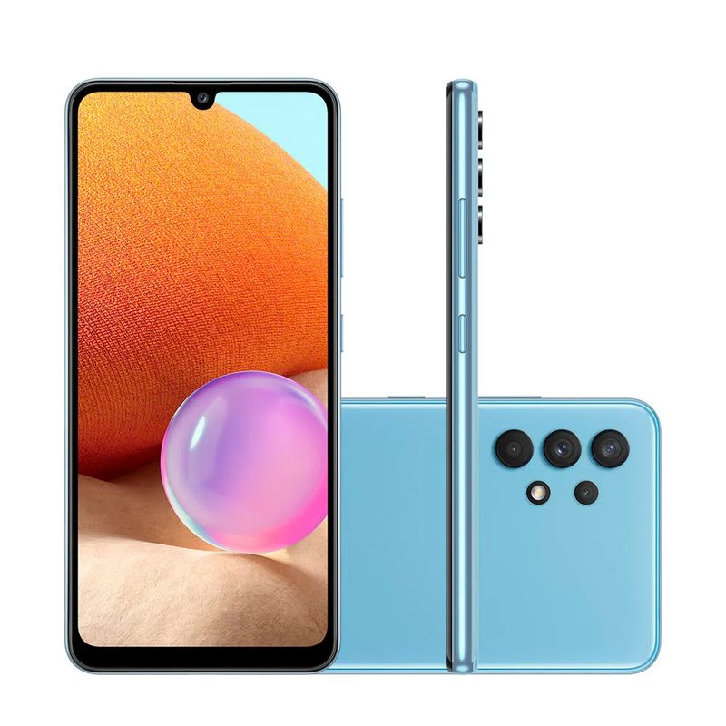 Smartphone-Samsung-Galaxy-A32-Tela-Infinita-6.4-128GB-4GB-RAM-Camera-Traseira-Quadrupla-Octa-Core-