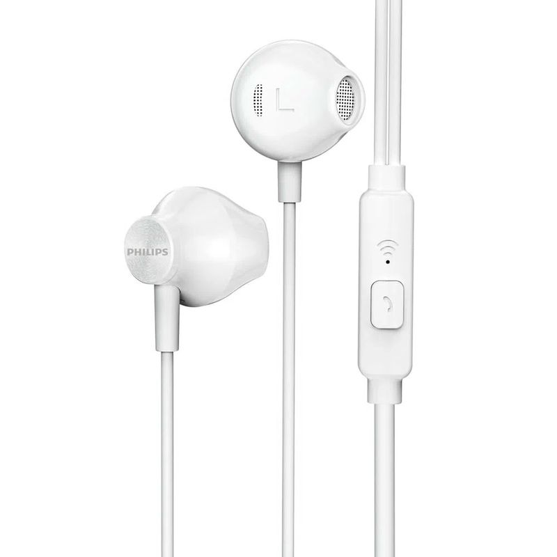 Fone-de-Ouvido-Philips-Intra-Auricular-5mW-com-Microfone-branco