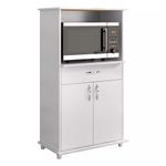 Balcao-Multiuso-Notavel-NT3070-com-Nicho-para-Microondas-branco