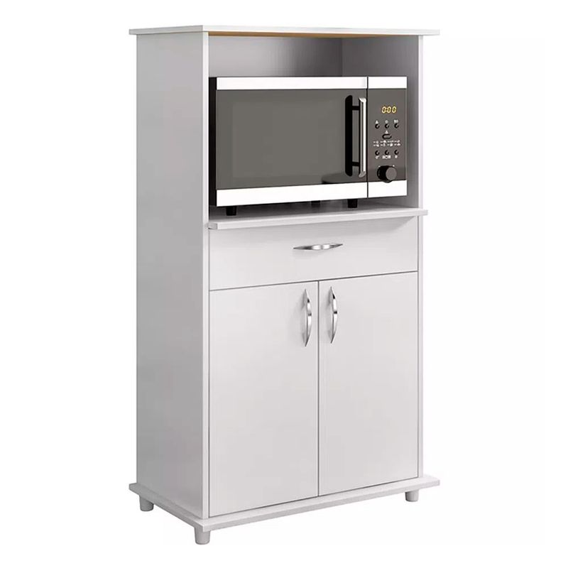 Balcao-Multiuso-Notavel-NT3070-com-Nicho-para-Microondas-branco
