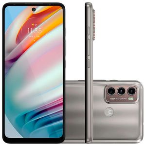 Smartphone Motorola G60 Tela 6.8'', 6GB RAM, 128GB, 4G, Wi-Fi, Câmera Tripla + Selfie 32MP