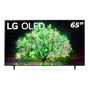 Smart TV LG 65'' 4K OLED65A1 com Game Optmizer Dolby Vision IQ Dolby Atmos Inteligência Artificial ThinQ AI Google Alexa