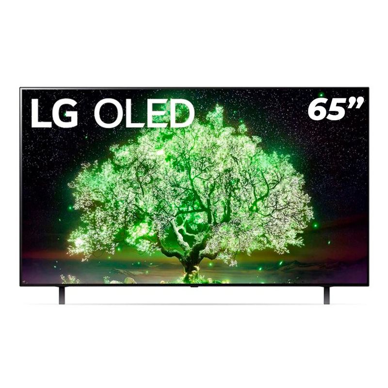 Smart-TV-LG-65---4K-OLED65A1-Dolby-Vision-IQ-Dolby-Atmos-Inteligencia-Artificial-ThinQ-AI-Google-Alexa