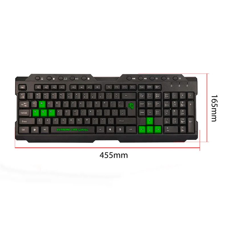 Teclado-Gamer-ELG-Dragon-War-com-Membrana-Dupla