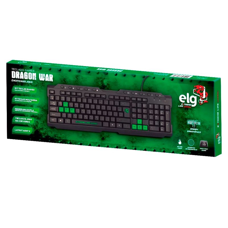 Teclado-Gamer-ELG-Dragon-War-com-Membrana-Dupla