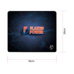 Mouse Pad Gamer Flakes Power 36x30cm FLKMP001 ELG