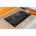 Cooktop-a-Gas-5-Bocas-Continental-KC5GP-Vidro-Temperado