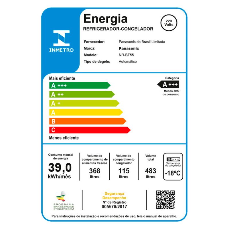 REFRIGERADOR-BT55