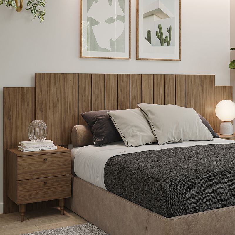 Cabeceira-Panan-Genova-Extensivel-100-MDF-4-Gavetas