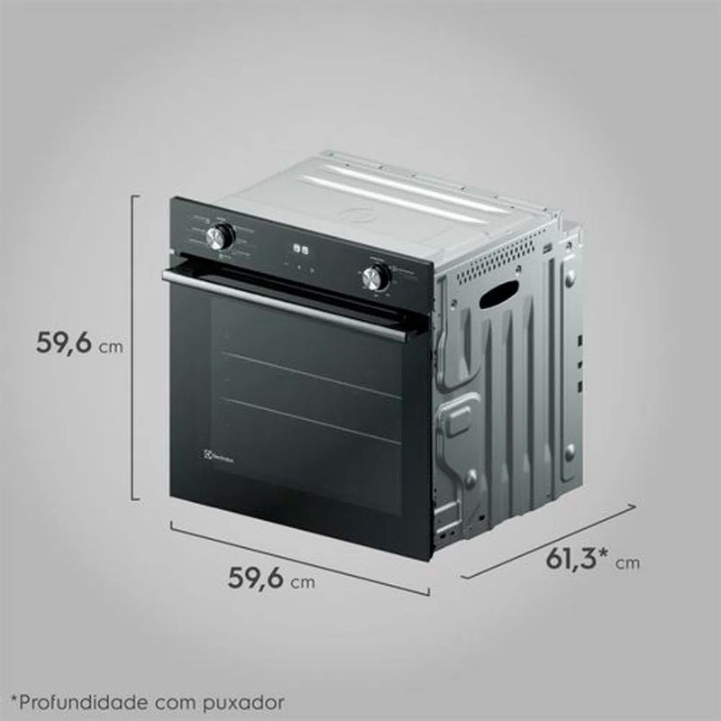 Forno-de-Embutir-Eletrico-Electrolux-OE8EH-80L-Efficient-com-PerfectCook360