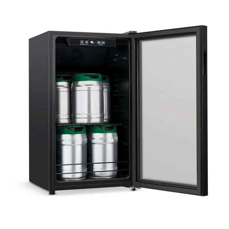 Cervejeira-Midea-BCA10P-Flex-96L-Porta-com-Vidro-Triplo-Frost-Free