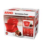 Batedeira-Arno-Chef-400W-2-batedores-multifuncionais-5-Litros-Vermelha