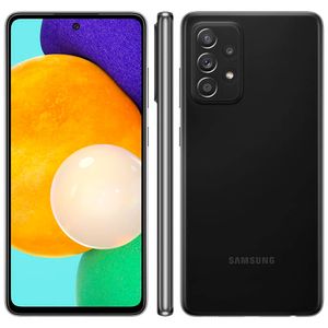 Smartphone Samsung Galaxy A52 com Tela de 6,5", 4G, 128GB e Câmera Quádrupla de 64MP + 12MP + 5MP + 5MP