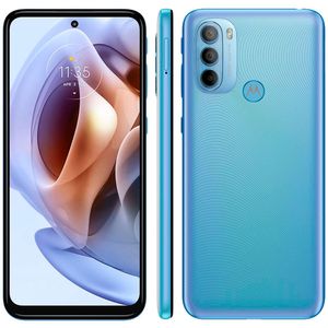 Smartphone Motorola Moto G31 Tela de 6.4” 128GB, 4GB RAM, Câmera Traseira Tripla, Android 11 e Octa-Core