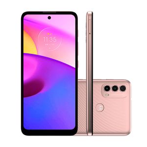 Smartphone Motorola Moto E40 Tela de 6.5" Octa Core 64GB 4GB Câmera Tripla