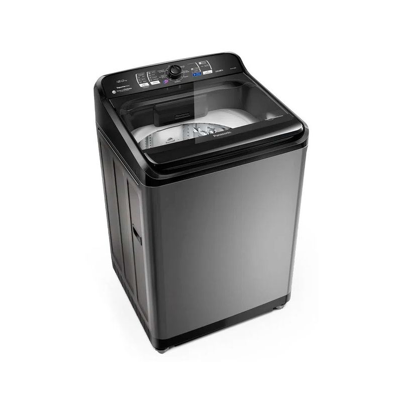 Lavadora-de-Roupas-Panasonic-NA-F120B1TA-12kg-Titanio-com-09-Programas-de-Lavagem