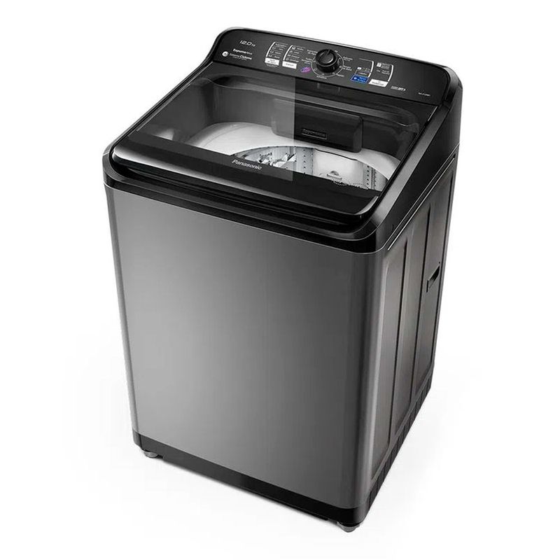 Lavadora-de-Roupas-Panasonic-NA-F120B1TA-12kg-Titanio-com-09-Programas-de-Lavagem