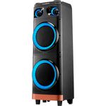 Caixa-de-Som-Amplificada-Gradiente-GCA112-Strong-Beat-Cobre-1500W-com-Bluetooth-Radio-FM-Entrada-para-Microfone-e-Guitarra