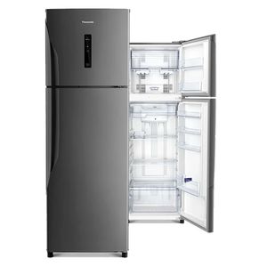 Geladeira Panasonic NR-BT43PV1T A+++ Frost Free 387L Titânio
