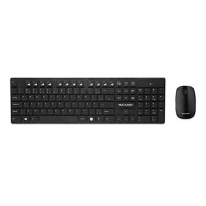 Combo Teclado Multimídia Sem Fio 2.4GHZ Teclas Flutuantes + Mouse 1200 DPI USB - TC251