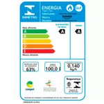 Fogao-5-Bocas-Dako-Diplomata-Acendimento-Automatico-com-Frente-em-Vidro-Preto-e-Tripla-Chama