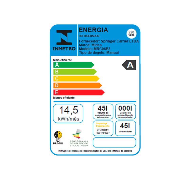 Frigobar-MRC06B1-Midea-45-Litros-Classe-A-Branco