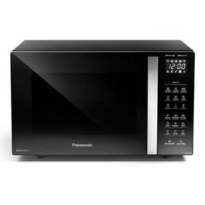 Microondas NN-GT68LBRU Panasonic 30l 900W Preto, Dupla Refeição, Desodorizador