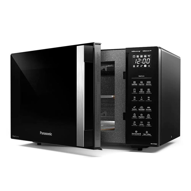 Microondas-NN-GT68LBRU-Panasonic-30l-900W-Preto-Dupla-Refeicao-Desodorizador
