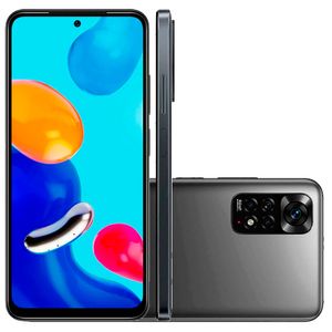 Smartphone Xiaomi Redmi Note 11 Tela de 6.43" 128GB, 4GB RAM, Octa Core, Câmera Quádrupla