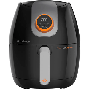 Fritadeira Sem Óleo Air Fryer Cadence FRT526 3L Contrast Cook Fryer Digital