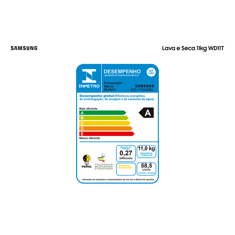 Lava-e-Seca-Samsung-WD11T-Smart-11kg-Inox-Look-EcoBubble-e-Lavagem-a-Seco