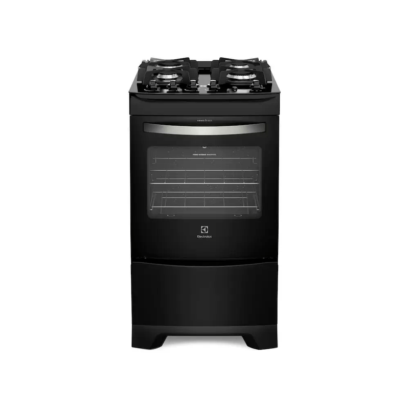 Fogao-4-Bocas-Electrolux-52LPV-Automatico-com-Mesa-de-Vidro-e-Porta-Full-Glass