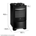 Fogao-4-Bocas-Electrolux-52LPV-Automatico-com-Mesa-de-Vidro-e-Porta-Full-Glass