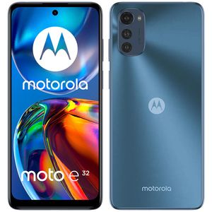 Smartphone Motorola Moto E 32 64GB, 4GB RAM, Tela de 6.5”, Câmera Traseira Tripla, Android 11 e Processador Octa Core