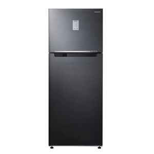 Geladeira Samsung Evolution RT43 com POWERvolt Inverter, Frost Free Duplex 440L Black Inox Look