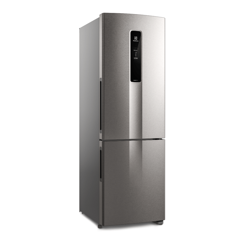 Geladeira-Electrolux-Inverse-Efficient-com-AutoSense-400L-INOX-DB44S-perspectiva