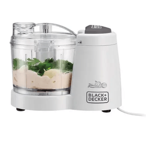 Mini Processador De Alimentos Com Função Pulsar Black & Decker MP120 Branco