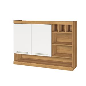 Armário Aéreo para Cozinha com Adega Nesher Burguesa Premium, 2 portas, 120 cm